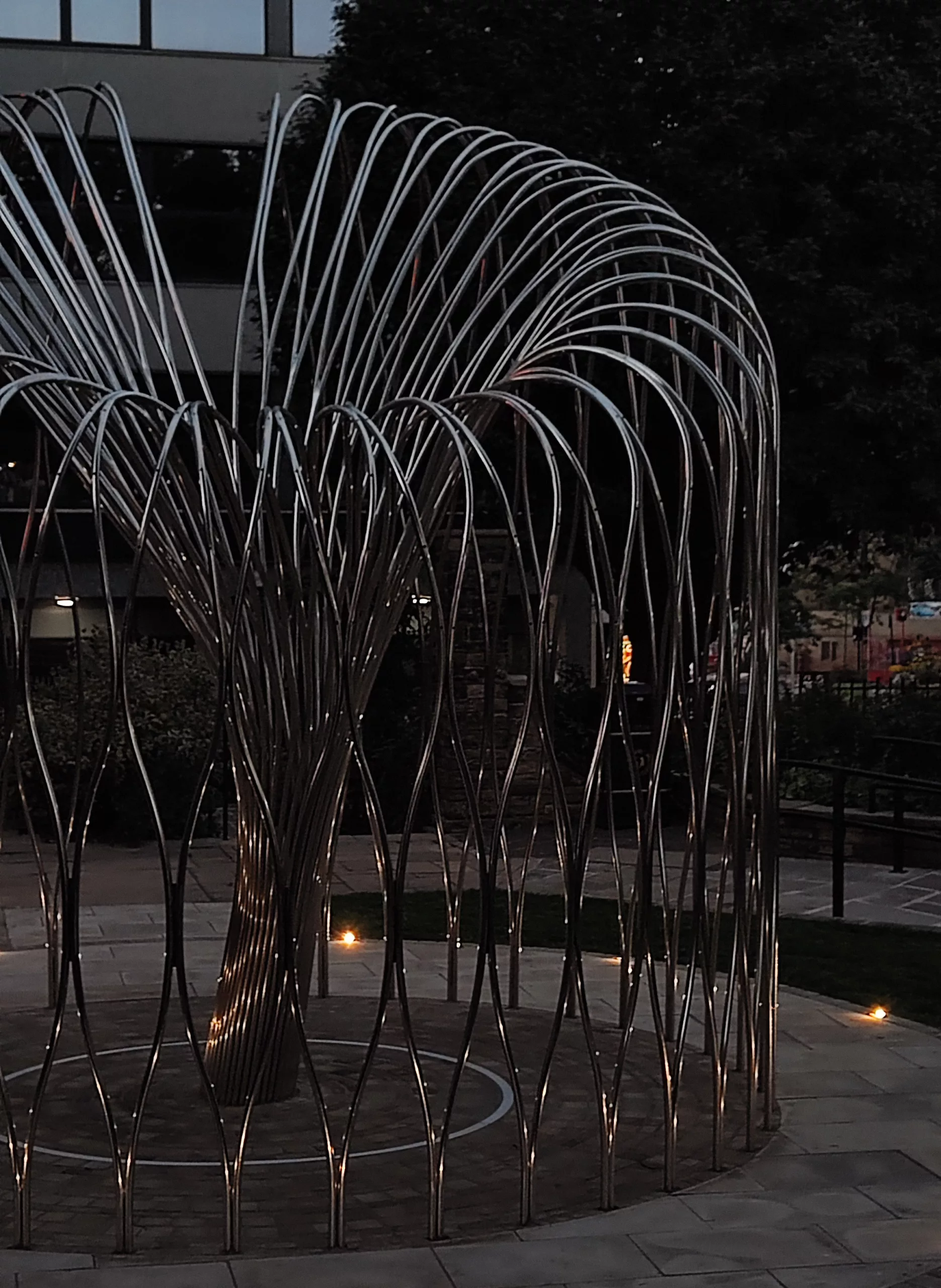 Sheffied Covid Memorial | Bespoke illuminated sculpture | The Light Lab