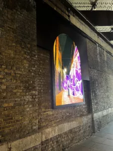 Bankside Yards | Custom lightbox | The Light Lab