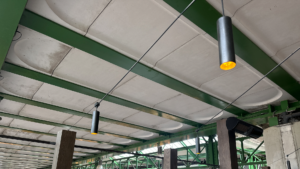 OMA, borough market | Restaurant lighting, The Light Lab , Catenary lighting