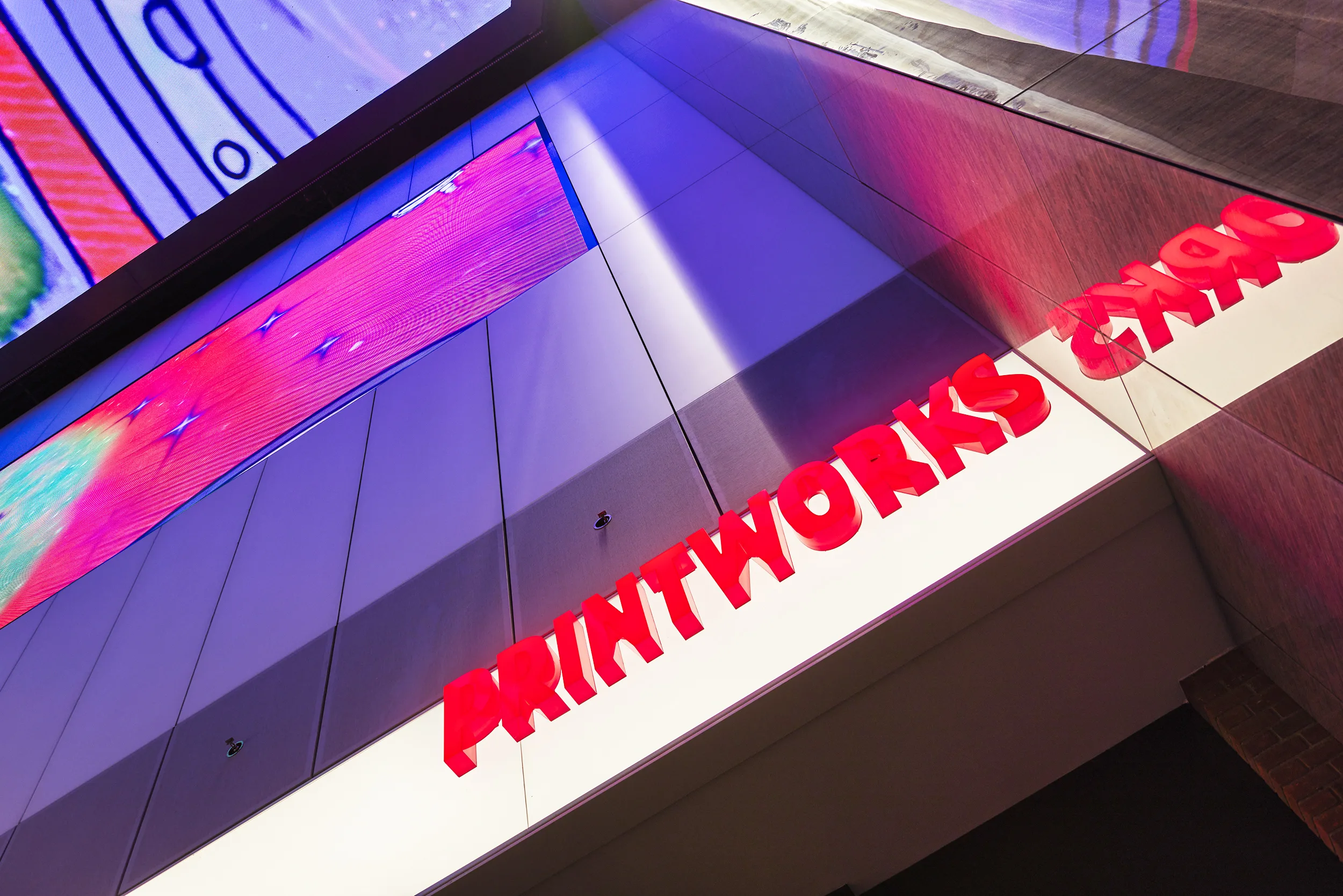 THE Light Lab | Printworks | Custom retail lighting | Signage