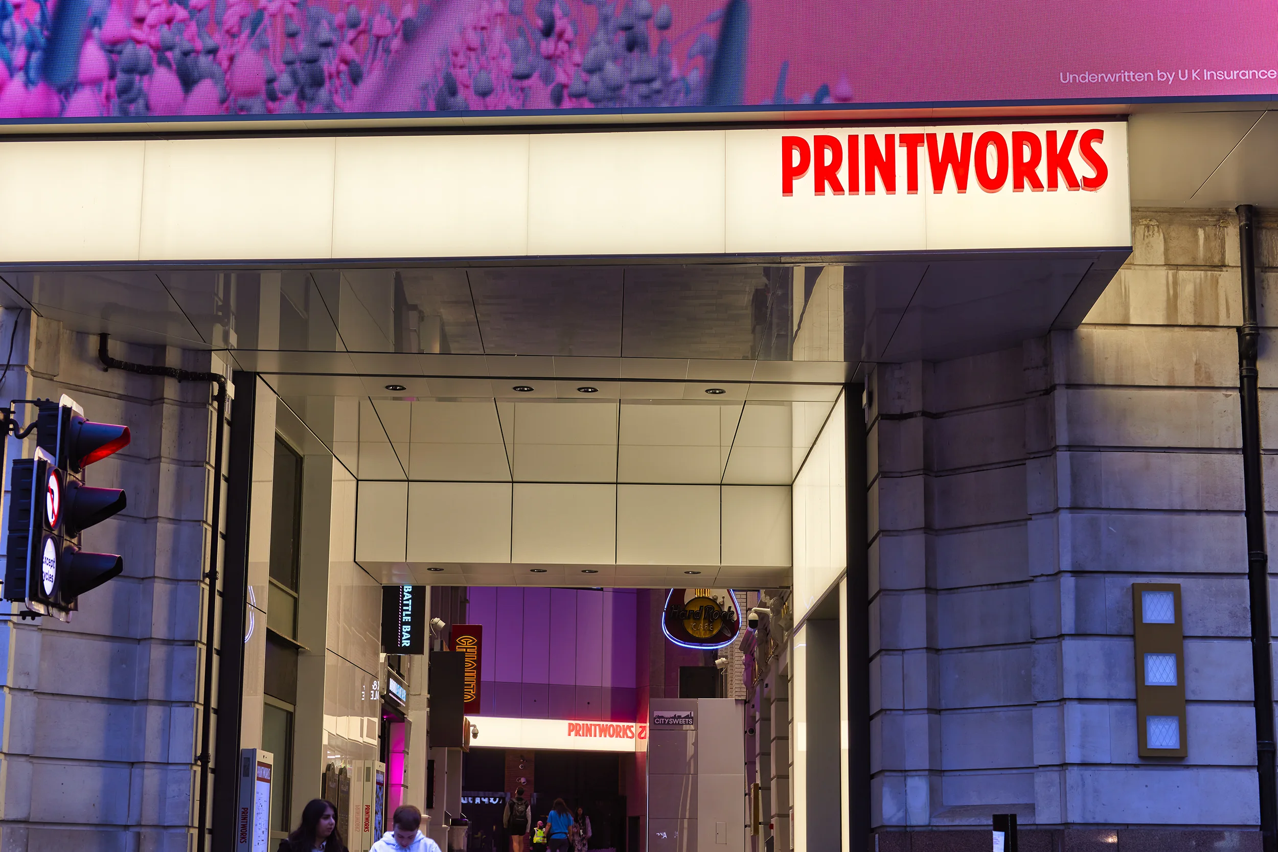 THE Light Lab | Printworks | Custom retail lighting | Signage