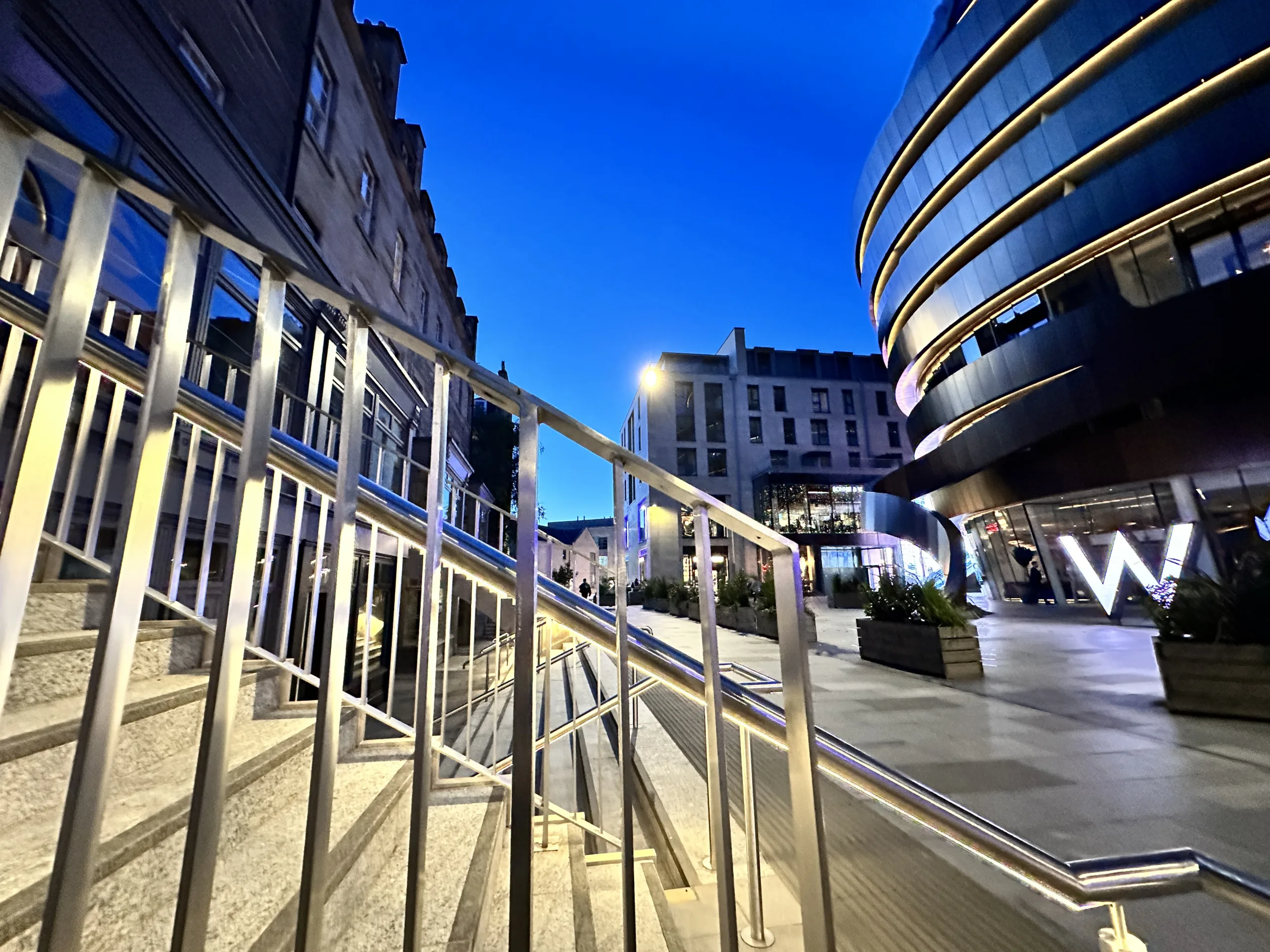 W Edinburgh | Bespoke retail lighting | The Light Lab