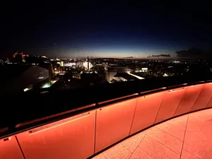 W Edinburgh | Bespoke hospitality lighting | Bespoke LED Handrail | The Light Lab