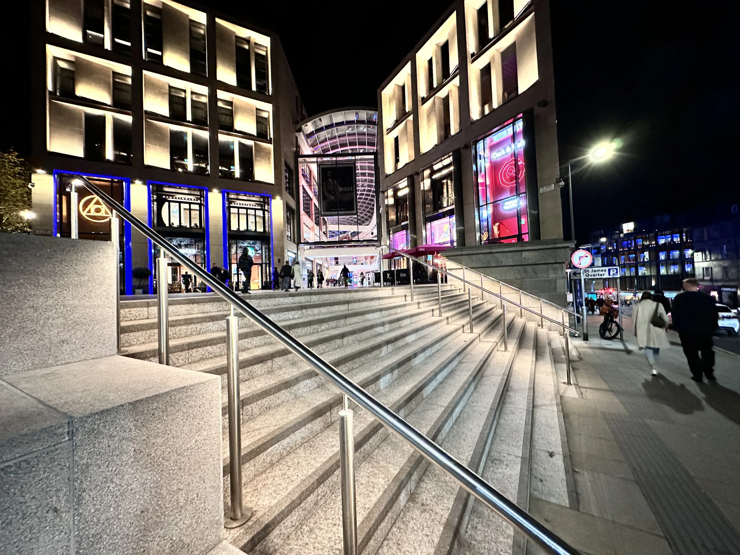 St James Quarter Edinburgh | Bespoke retail lighting | The Light Lab