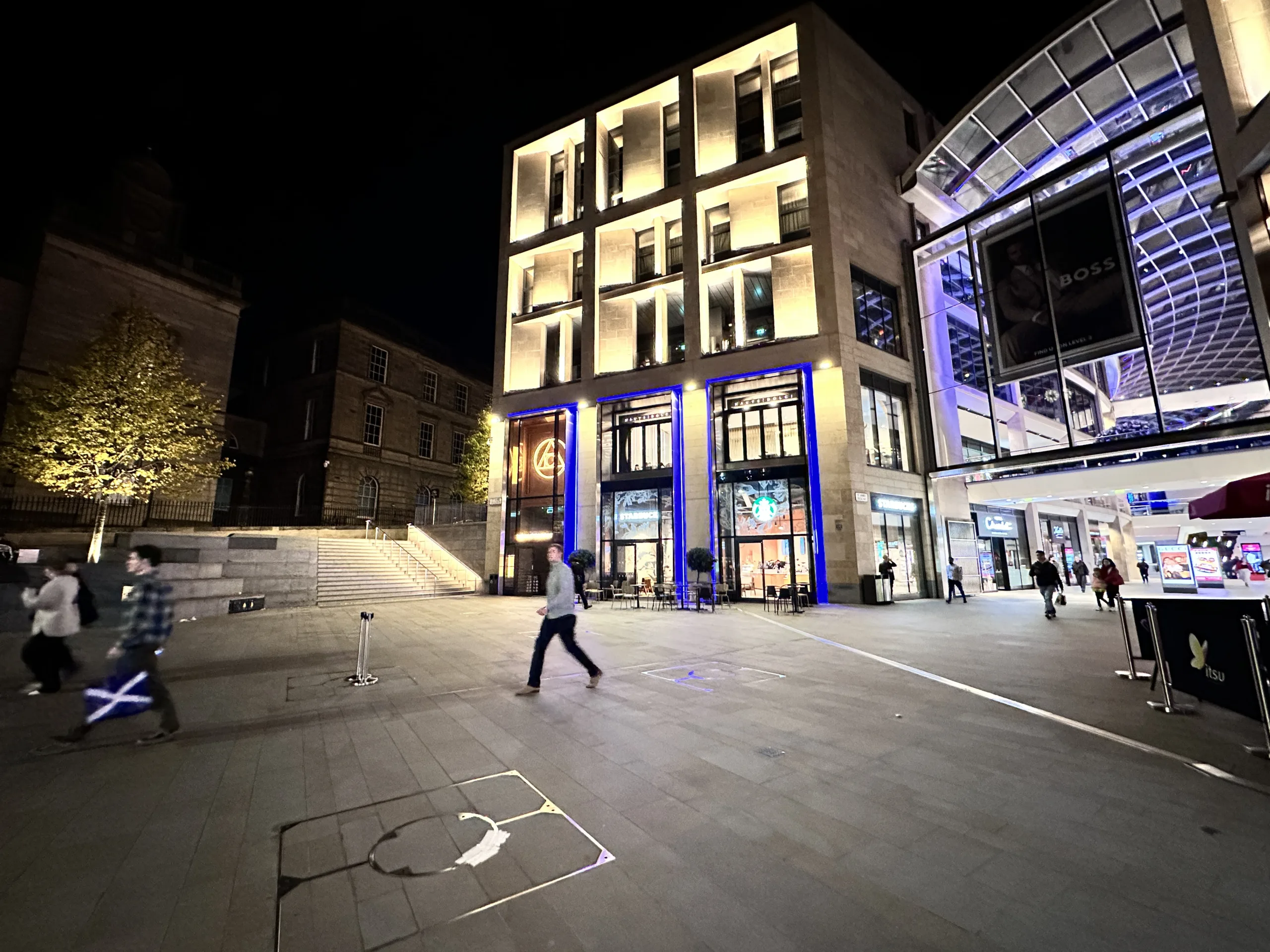 St James Quarter Edinburgh | Bespoke retail lighting | The Light Lab