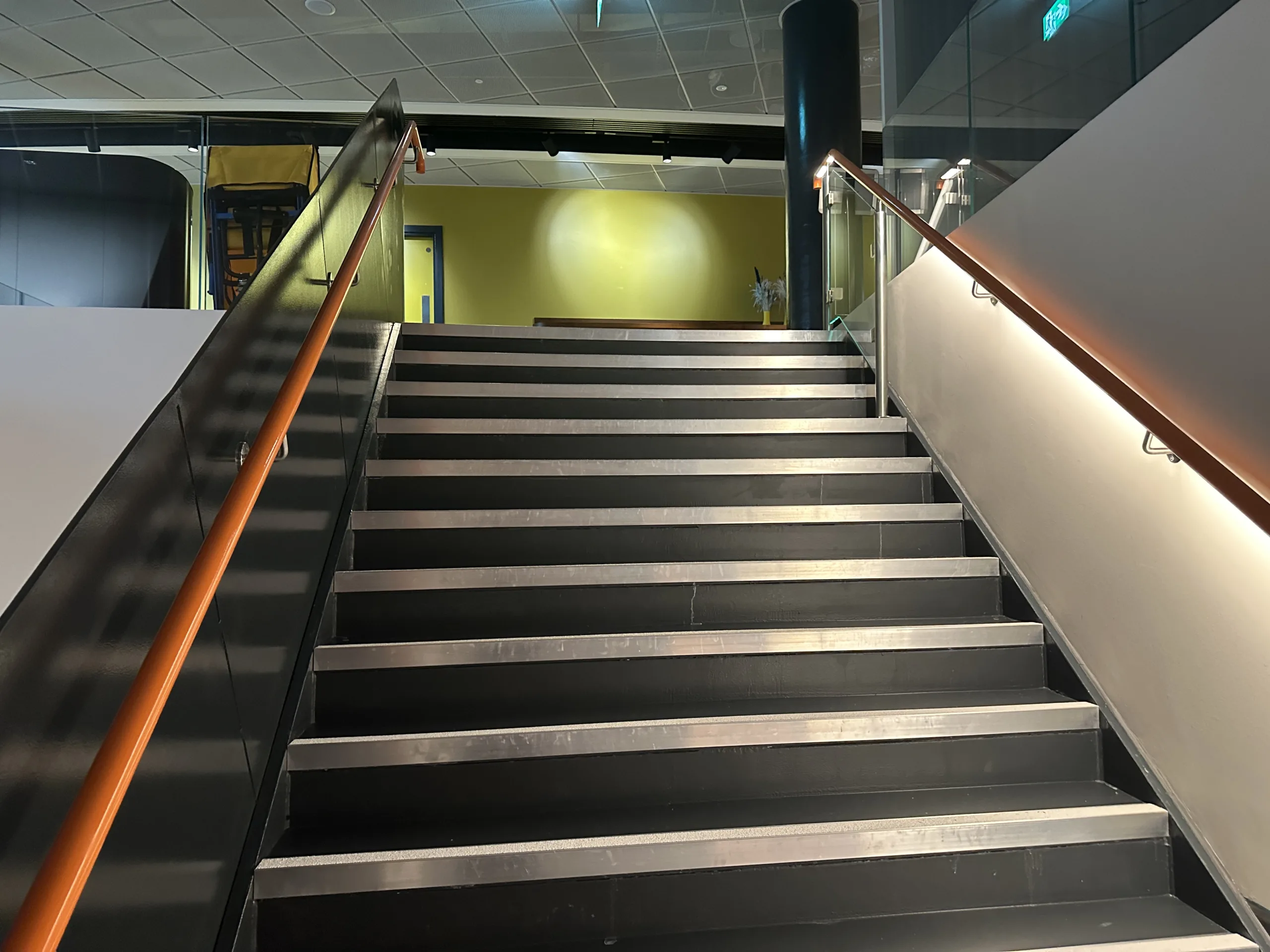 Aviva | Hospitality lighting | Bespoke LED handrail | The Light Lab