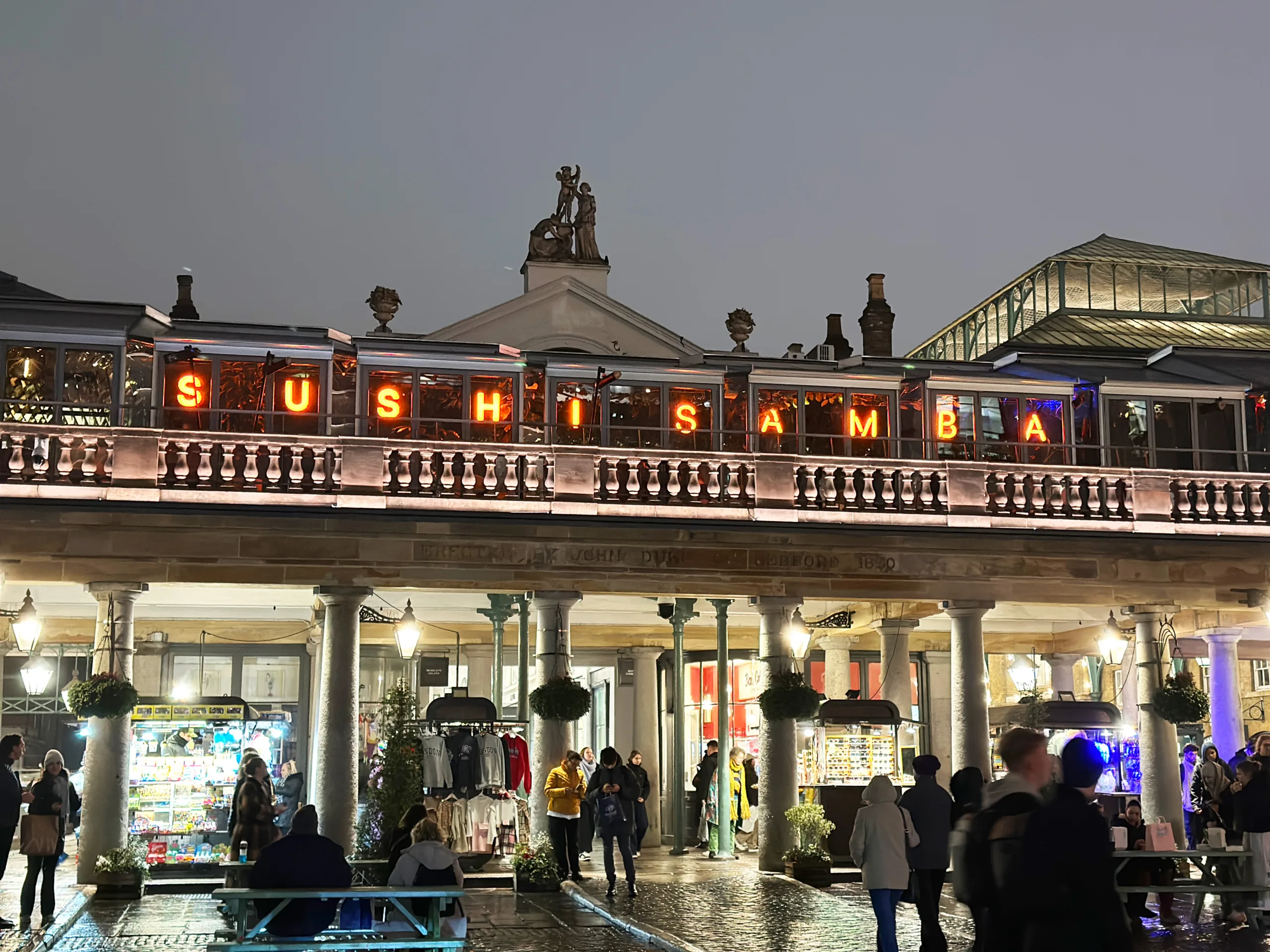 the light lab | sushisamba covent garden | bespoke signage lighting | brand lighting