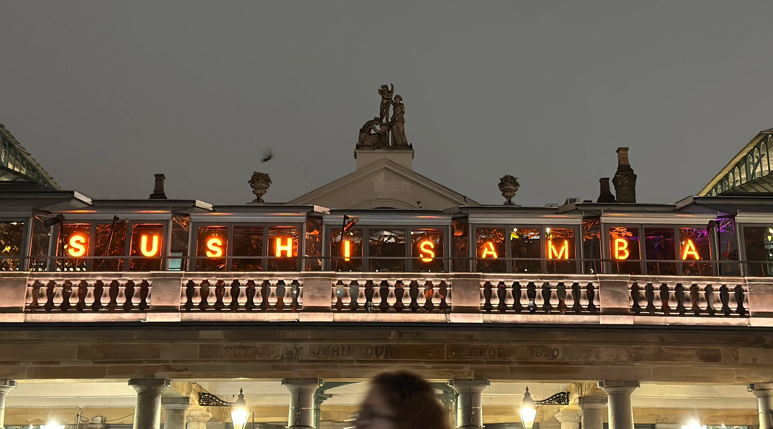 the light lab | sushisamba covent garden | bespoke signage lighting | brand lighting